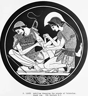 Injury Prints: Achilles Dressing Wounds/Patroclus;Plate