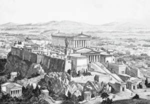 Athens Prints: The Acropolis