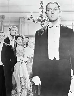 Actor Alec Guinness in The Promoter