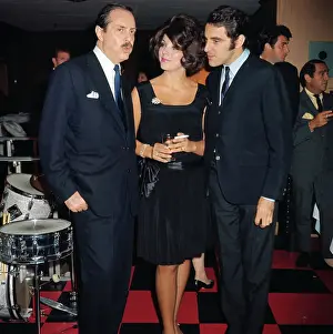 Actor Anthony Newley and Wife Joan Collins