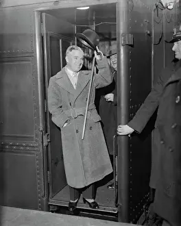 Penn Station: Echoes of Transit: Actor Charlie Chaplin with Hat and Cane