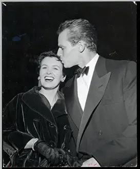 Symphony Prints: Actor Charlton Heston And Wife Lydia