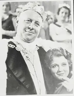 Actor Emil Jannings and Costar in Good King Pausole