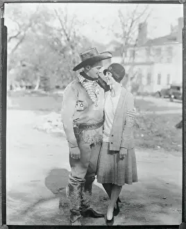 Actor George Gillespie with His Wife Katherine