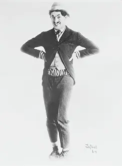Actor Harold Lloyd in Comic Costume