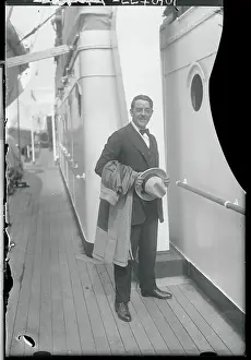 Actor Harry Meyers with Coat and Hat