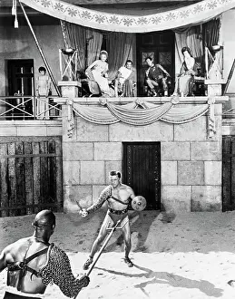 Gladiator Prints: Actor Kirk Douglas in Spartacus
