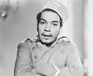 Actor Mario Moreno Gesturing in Grand Hotel