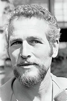 Actor Paul Newman At A Press Conference
