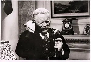 Telephoning Prints: Actor Playing United States President Theodore Roosevelt