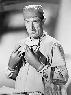 Actor Richard Boone in Scene
