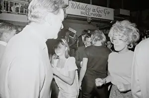 Enjoyment Prints: Actor Richard Burton Dancing with Actress Tammy Grimes