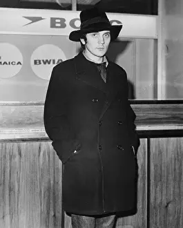 Actor Terence Stamp Arriving at Airport
