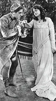 Adoration Prints: Actors Edward Sutherland and Estelle Allen in Romeo and Juliet