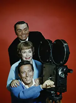 Actors Posing on Andy Williams Show