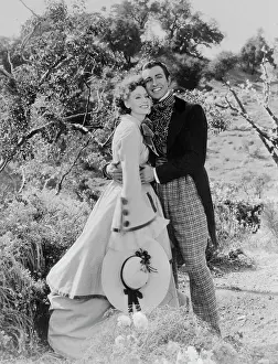 Intimacy Prints: Actors Robert Taylor and Greta Garbo in Camille