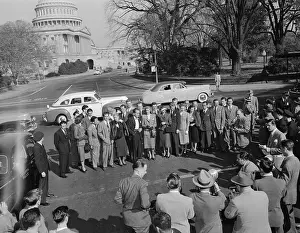Actors Standing in Front of Reporters