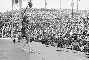 Entertaining Prints: Actress Ann-Margret Entertaining Troops
