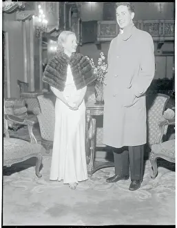 Actress Bette Davis With Husband Harmon O. Nelson Jr. in Formal Attire