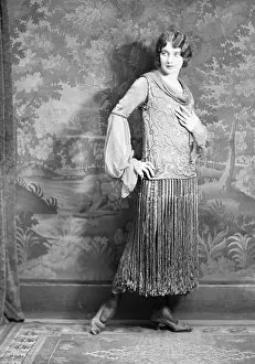 Tapestry Prints: Actress Betty Blythe Before Tapestry