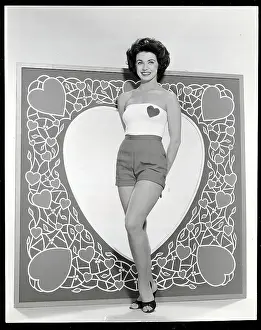 Actress Carmen Phillips Posing For Photo