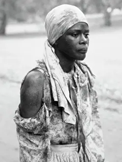 Actress Cicely Tyson Portraying Early African American Harriet Tubman
