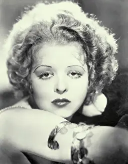 Actress Clara Bow Wearing Arm Braclets