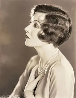 Actress Claudette Colbert