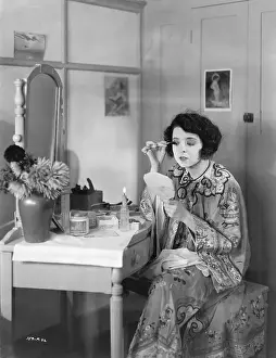 Actress Colleen Moore at Vanity Table