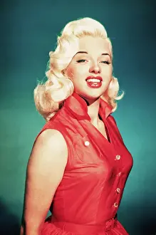 Blouse Prints: Actress Diana Dors