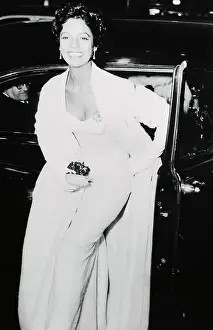 Actress Dorothy Dandridge Exiting Car at Movie Premiere Event