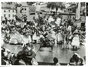 Actress Dorothy Dandridge Leading Movie Scene