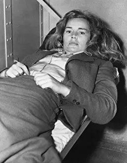 Psychiatry Prints: Actress Frances Farmer in Mental Hospital