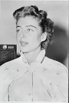 Actress Gail Russell in Courtroom