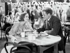 Prints of (Original Caption). USA: Greta Garbo in Anna Christie a Metro Goldwyn Mayer all talking picture, 19330, directed by Clarence Brown Timeless Elegance: The Iconic Greta Garbo Collection: Actress Greta Garbo and Costar in Anna Christie