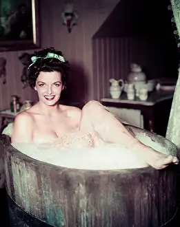 Actress Jane Russell in Son of Paleface