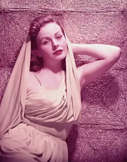 Prints of (Original Caption) At The Movies: Actress Jeanne Crain