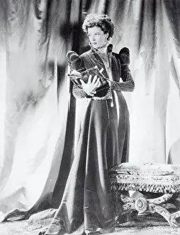 Actress Katharine Hepburn in Costume