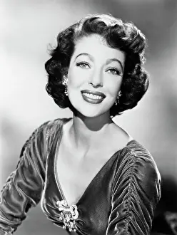 Actress Loretta Young