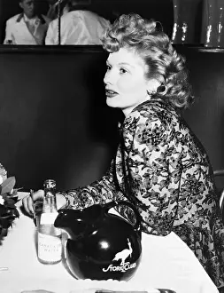 Actress Lucille Ball at the Stork Club
