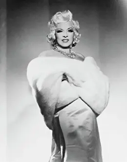 Actress Mae West in 1958
