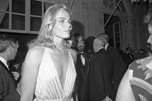 Actress Margaux Hemingway at Newport Party