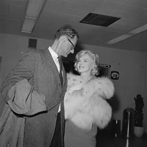 Actress Marilyn Monroe and her Husband