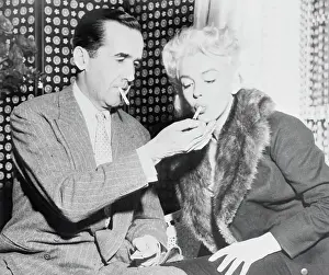 Edward R Prints: Actress Marilyn Monroe and News Commentator Edward R. Murrow