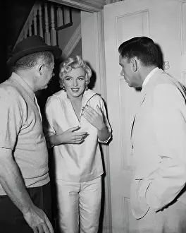 Actress Marilyn Monroe Smiling