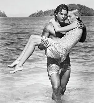 Actress Mia Farrow and Dayton Ka'Ne