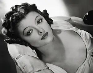Actress Myrna Loy