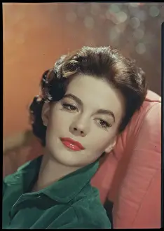Prints of Portrait of motion picture actress Natalie Wood Grace, Glamour & Timeless Elegance: Actress Natalie Wood