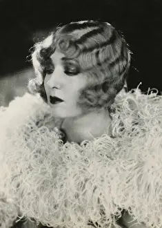 Actress Peggy Hopkins Posing
