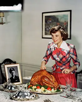 Actress Phyllis Thaxter